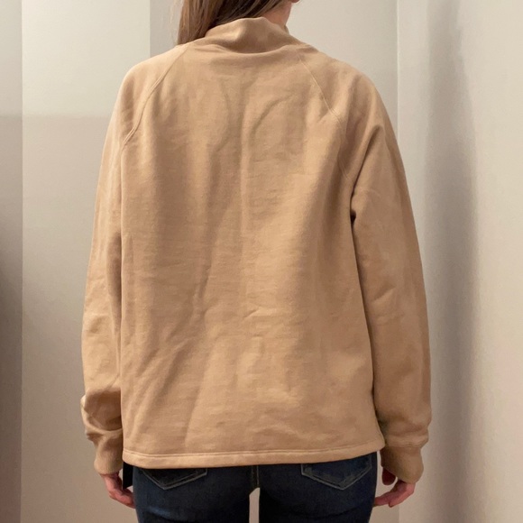 Champion Tan Brown Warm Turtleneck Sweatshirt - Picture 6 of 15